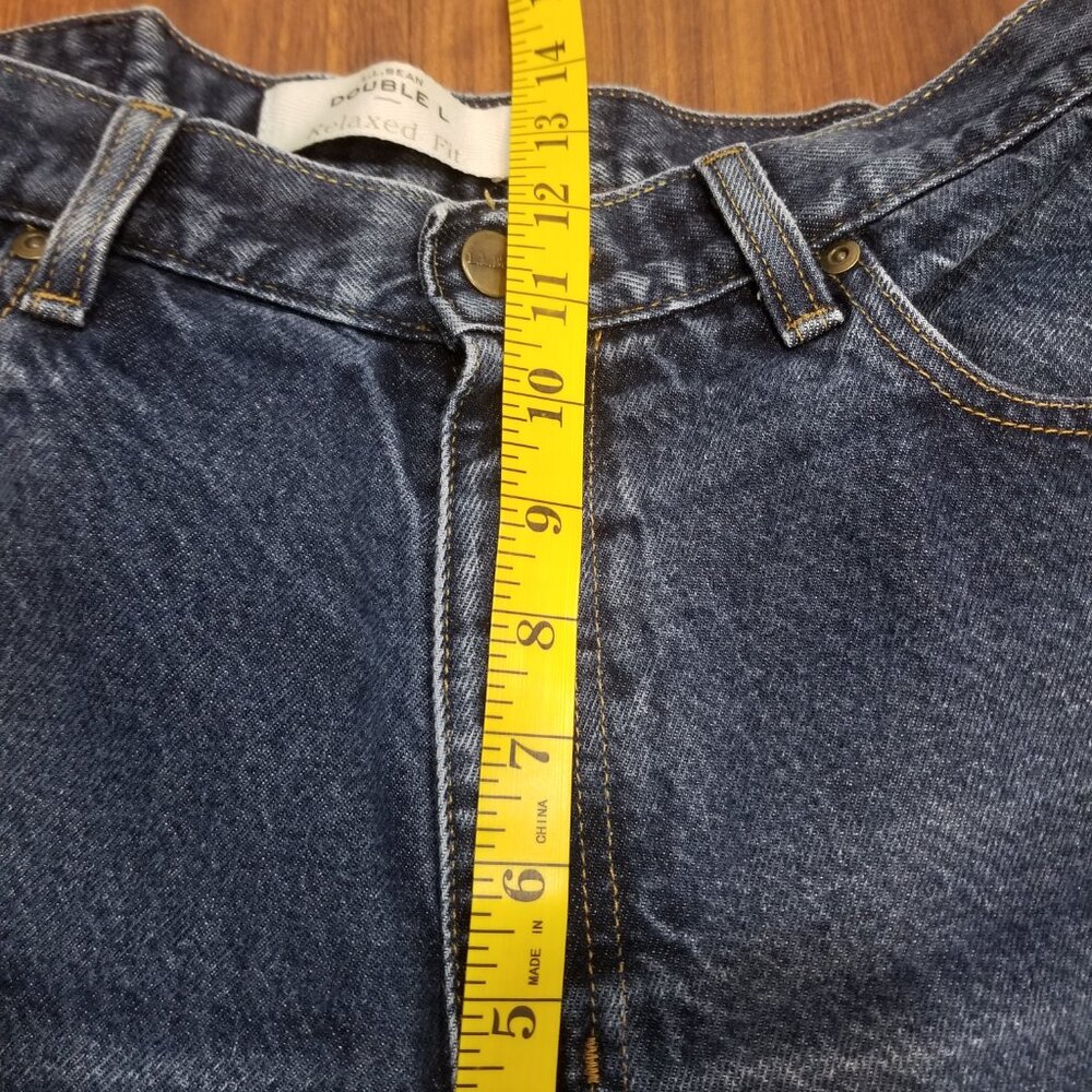 Ladies' L.L. Bean "Double L" Jeans, Relaxed Fit, Size 12 Tall, VGUC - Picture 8 of 16